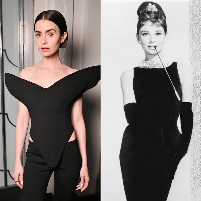 Lily Collins, Audrey Hepburn